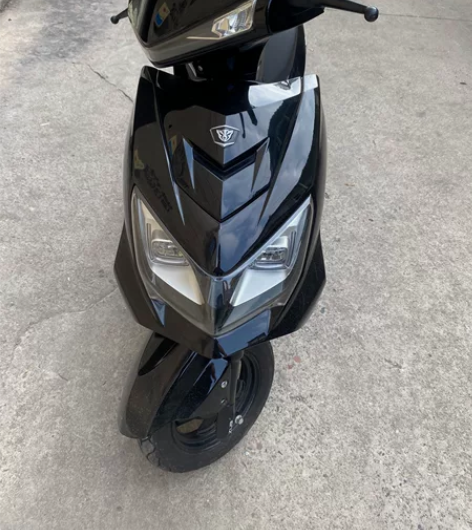 品牌是五星砖豹，年底了回家了。5个电瓶，跑...