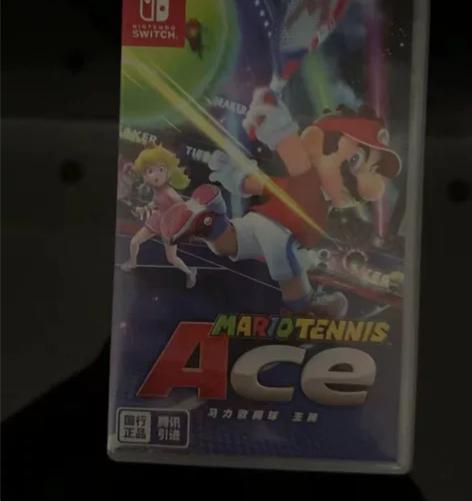 出马里奥网球游戏 含球拍 NS卡带 国行版...