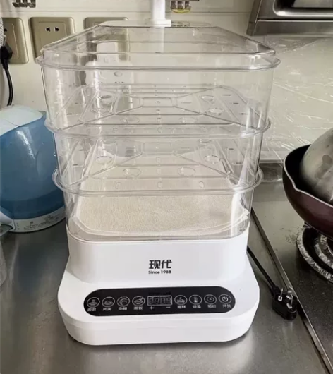 【亏钱清仓】全新现代多功能电蒸锅家用三层大...