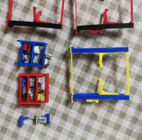 1/64 修车场景  修车工厂 图一75包...