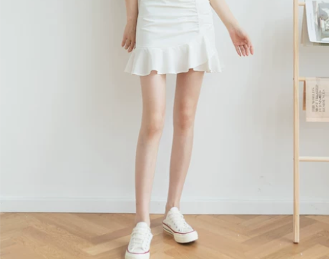 【狂欢价】不规则鱼尾裙女夏2021新款荷叶...