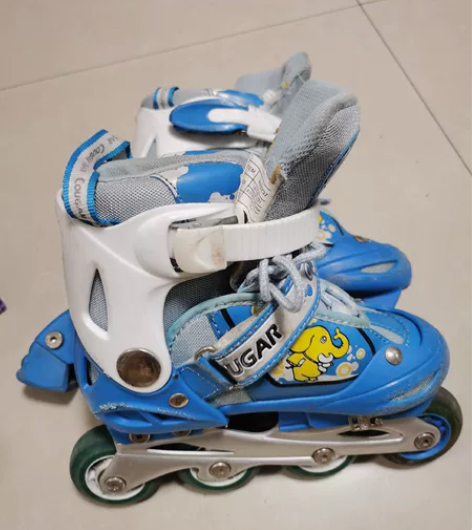商城正品 美洲狮MS737直排轮溜冰鞋儿童...