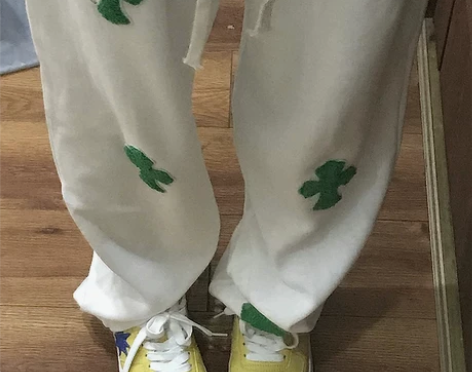 火星居民原宿风裤子女日系直筒卫裤高街ins...