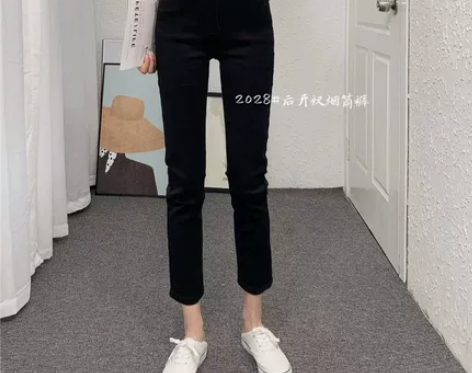 欧洲站2021夏季新品气质高腰显瘦后开叉烟...