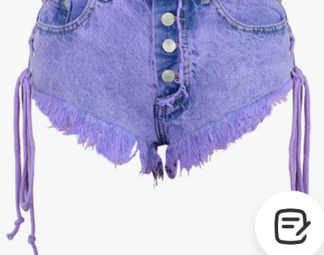 马卡龙夏热裤 出口单欧美时尚女装冰淇淋高腰...