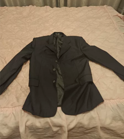 男士西服，应该是m到l之间，之前只穿过两三...