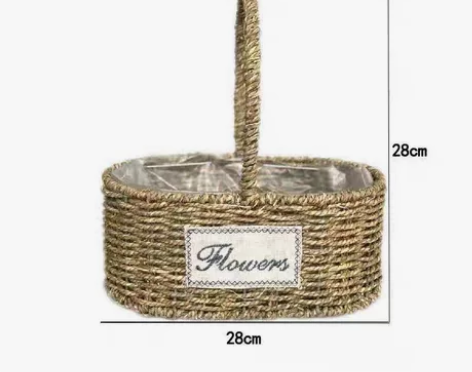 手提花篮，花店不开处理价欢迎咨询 感兴趣的...