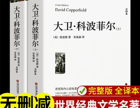 大卫科波菲尔正版高中生版查尔斯狄更斯著高一...