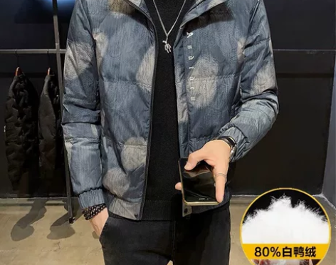 香港轻薄羽绒服男冬季2022年新款爆款时尚...