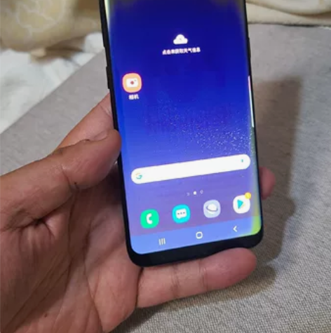 三星s8手机功能完美，就屏幕带印，没点没线...