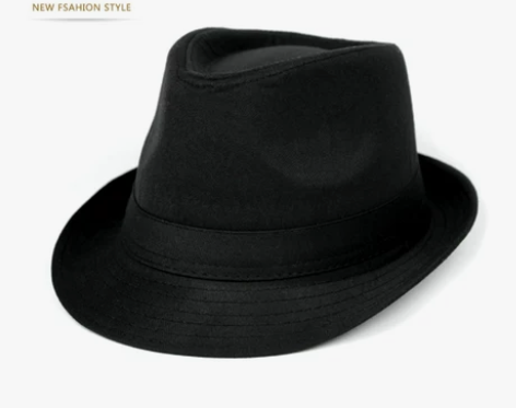 新款时尚绅士帽爵士帽韩版潮男女英伦复古小礼...