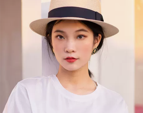 【焕新价】疯帽子 复古草帽子夏天女平顶遮阳...