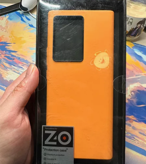 努比亚z40pro手机保护壳 橙色 仅拆封...