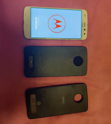 Moto Z2play白色手机，哈苏相机，...