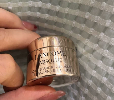 闲置，兰蔻菁纯眼霜5ml滋润玻色因淡化细纹...