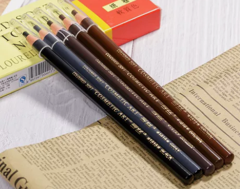 三支装！亨丝拉线眉笔防水不晕染正品木质硬芯...