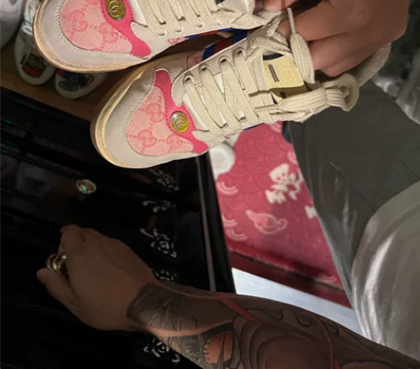 GUCCI古驰Screener系列女士GG...