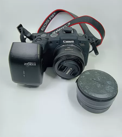 灭门出佳能rp+rf501.8+原厂转接环...