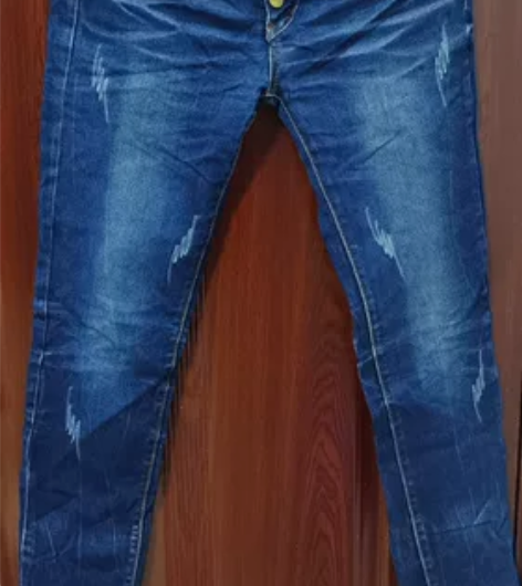 付邮送 蓝色牛仔裤 165/88几乎全新￥...