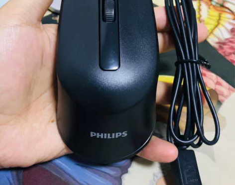 飞利浦有线鼠标电脑鼠标家用办公 实体店撤店...
