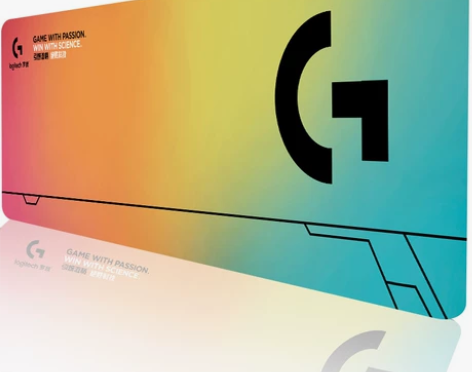 【全新包邮】罗技超大号鼠标垫渐变色彩虹款 ...