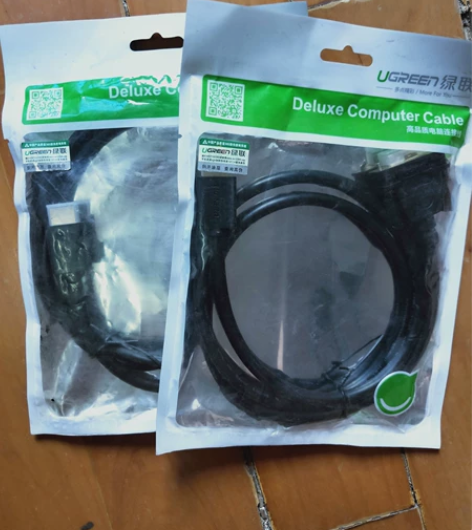 绿联高品质电脑连接线 HDMI转DVI(2...