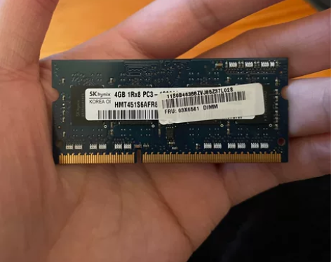 联想e530拆机内存条 海力士 4GB