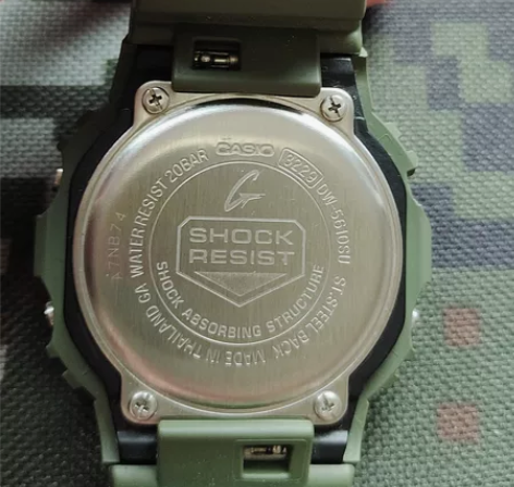 卡西欧小方块DW-5610SU 军绿色 ...