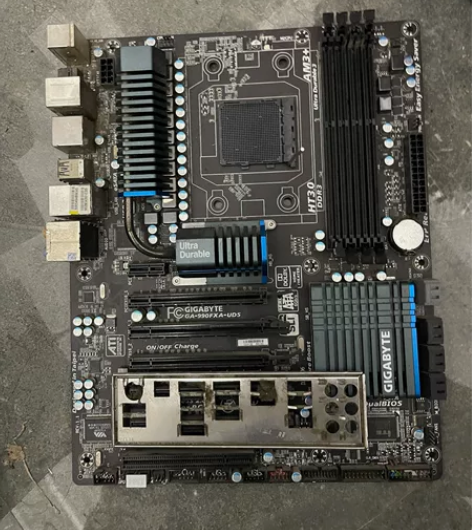 技嘉990fxa ud5主板 成色看图。原...