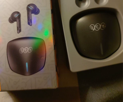 qcy G1,箱说全,就用了几次,电竞耳机...