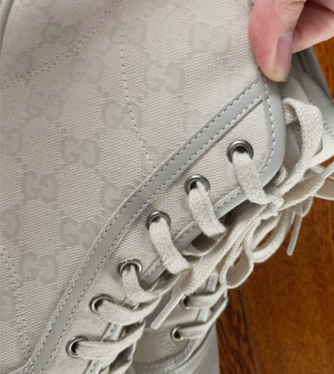 Gucci 帆布鞋 鞋码是36.5 鞋大码...