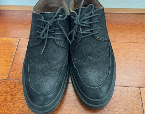 英伦布洛克男鞋休闲皮鞋男真皮韩版潮流青年男...