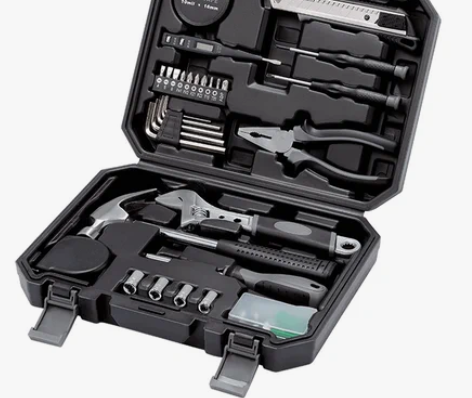 【全新未拆】九旬60合一家用日常工具箱套装...