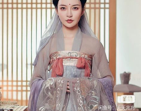 出都城南庄南歌子全套+披帛 仅试穿 不爱出