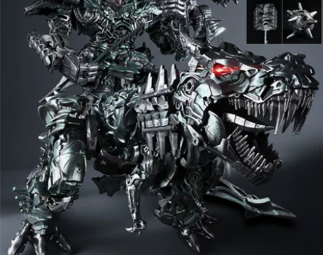 变形玩具合金正版擎天金刚柱钢索恐龙大黄蜂机...