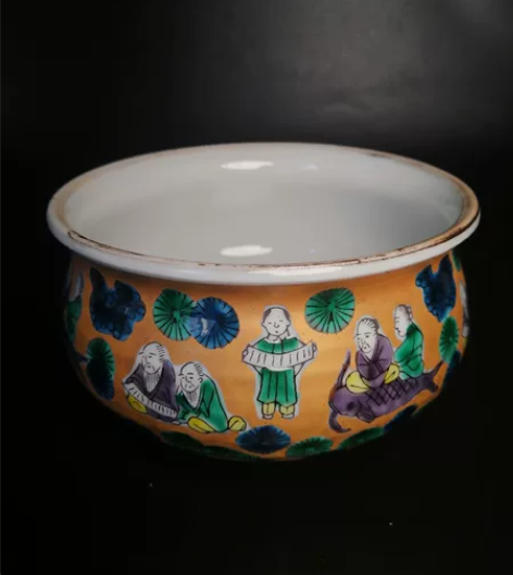 聋米 九谷建水 青木木米 金地交趾釉 百老...