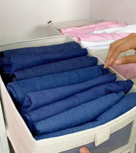 【刚上架便宜卖】日式棉麻收纳箱桌面布艺收纳...