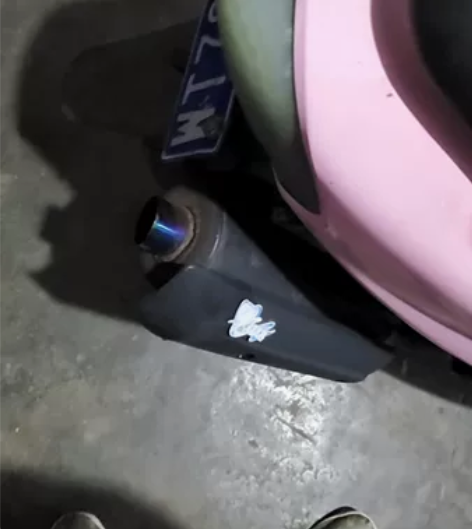 飞鹰花嫁声浪排气，雅马哈100C发动机通用...
