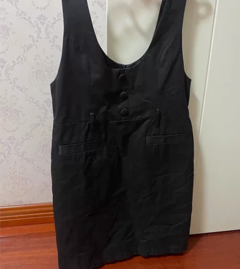 单精品秋季新款日系气质时尚背带裙 剪标