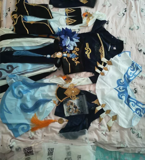 悠窝窝剑三朔雪道姑cos服M码【包邮出】 ...