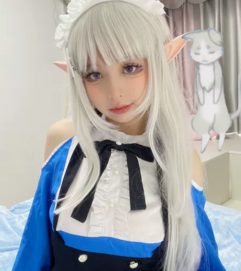 （首换次出）初兽猫家爱蜜莉雅新装有假发头饰...