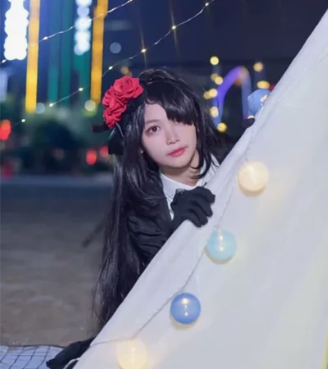 约会大作战，时崎狂三，初兽猫家的礼服款 瑕...