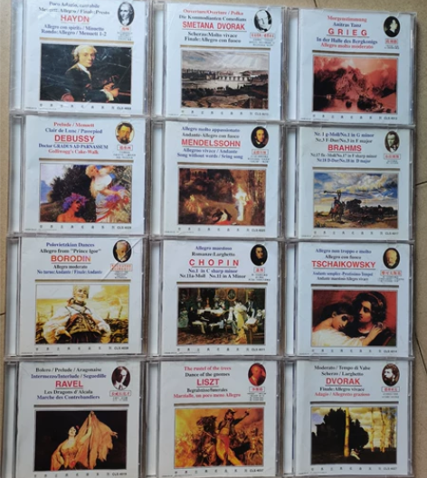 出珍藏品，世界古典名曲CD碟，有ifpi码...