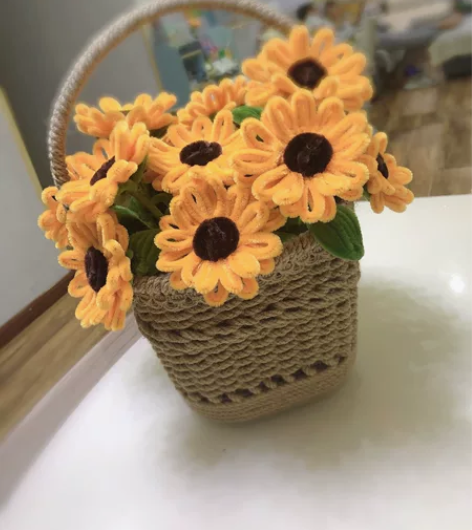 纯手工花篮,花瓶,139出,喜欢的带回家吧...