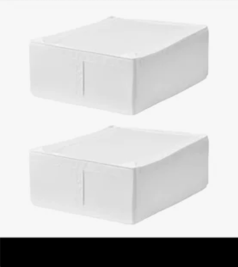 IKEA宜家SKUBB思库布家用收纳盒收纳...