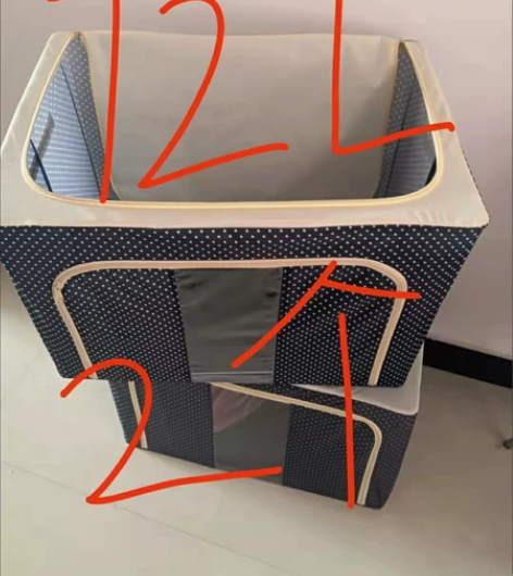 帮朋友低价处理30个牛津布收纳箱加厚牛津布...