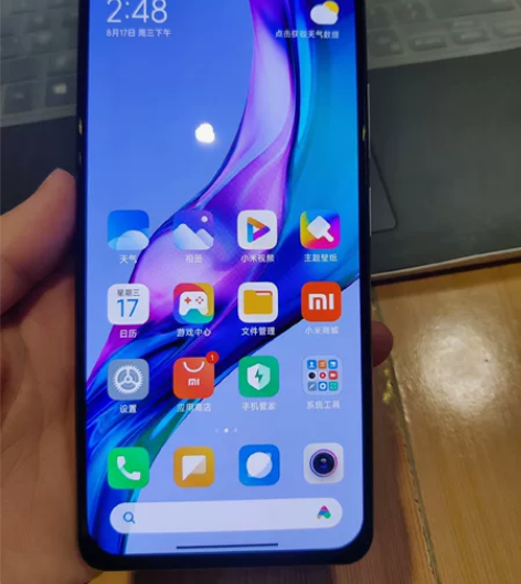 红米k40，6+128g 做过 外玻璃下方...