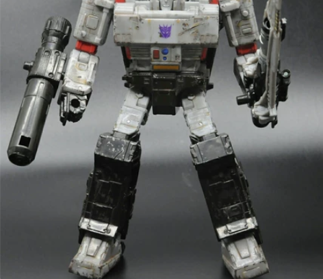 变形金刚 旧化战损补色 围城威震天 盒说配...