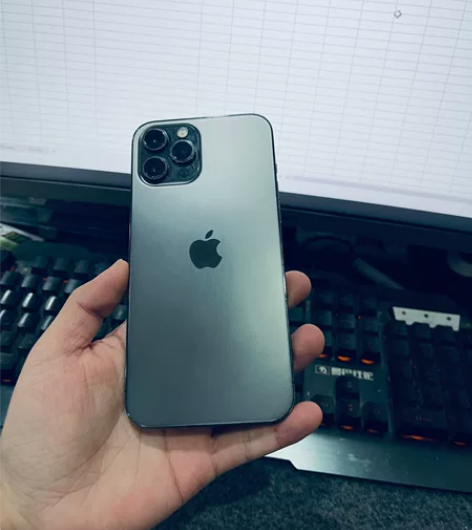 苹果12promax 128G纯原美版黑解...