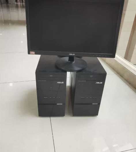 华硕台式机电脑，华硕品牌机，带22寸显示器...